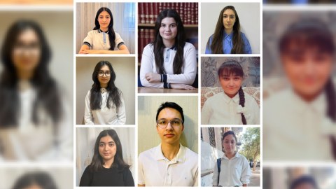 300 bal toplayan Bakı məktəbliləri - FOTO