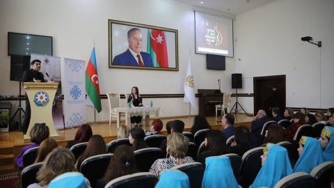 Gəncə Dövlət Universitetində seminar keçirilib - FOTO