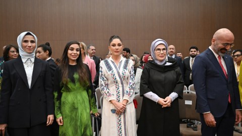 Mehriban Əliyeva Antalya Diplomatiya Forumunda - FOTOLAR