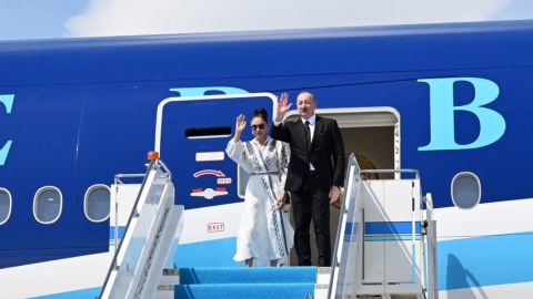 Prezidentin Türkiyə səfəri başa çatdı - FOTO