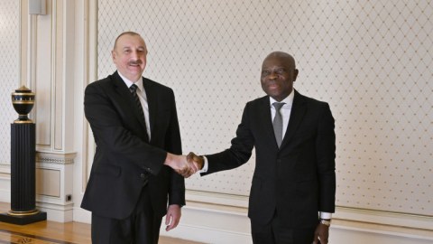 İlham Əliyev Jilber Hunqbonu qəbul edib
