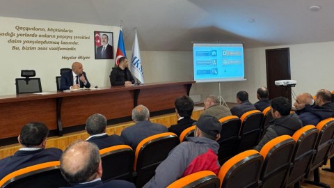Keçmiş məcburi köçkünlər növbəti dəfə maarifləndirildi - FOTOLAR