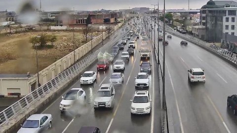 Yağışlı Bakıda&nbsp;TIXAC var