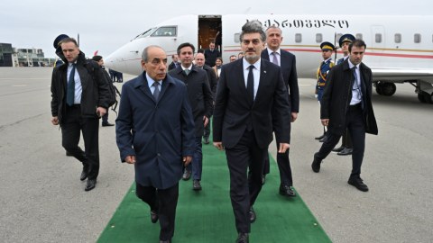 Gürcüstan Prezidenti AZƏRBAYCANDA