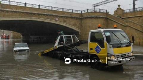 Bağırov tunelində SON VƏZİYYƏT - FOTO+VİDEO