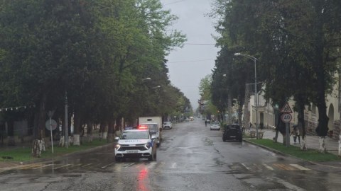 Polis Xankəndidə də fəaliyyətdədir - FOTO