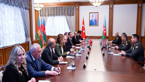 Zakir Həsənov Hulusi Akarla görüşüb - FOTO