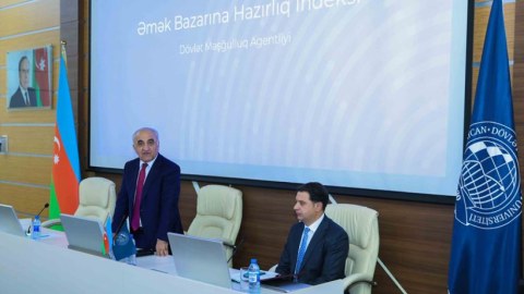 UNEC-də &ldquo;Əmək bazarına hazırlıq indeksi&rdquo; layihəsinin təqdimatı olub