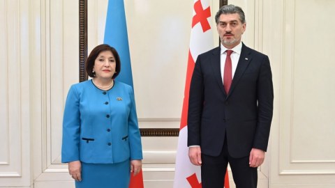 Gürcüstan Prezidenti Milli Məclisdə