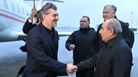 Kavelaşvilinin Azərbaycana səfəri başa çatdı
