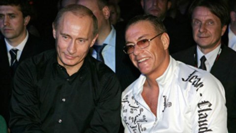 Van Dammdan Putinə müraciət: "Sülh səfiri olmaq istəyirəm"
