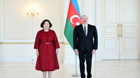 Prezident Çinin yeni səfirini&nbsp;qəbul edib