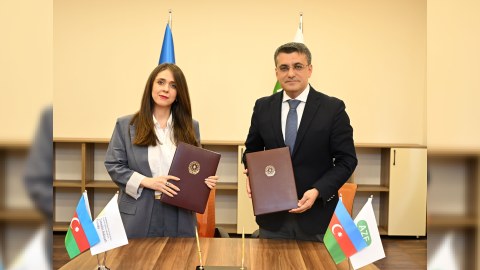 Gənclər və İdman Nazirliyi ilə TİF arasında əməkdaşlıq müqaviləsi imzalandı&nbsp;