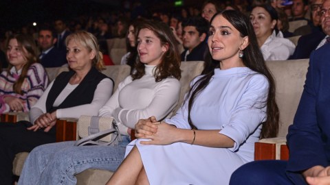 Leyla Əliyeva “Zoluşka” operasının təqdimatında - FOTO