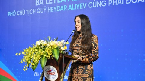 Leyla Əliyeva Vyetnama gedib
