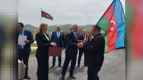 Ballıcaya daha 21 ailə köçürüldü - FOTO