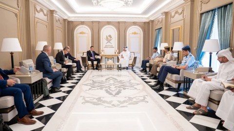Müdafiə nazirinin müavinləri Qətərə gediblər - FOTO