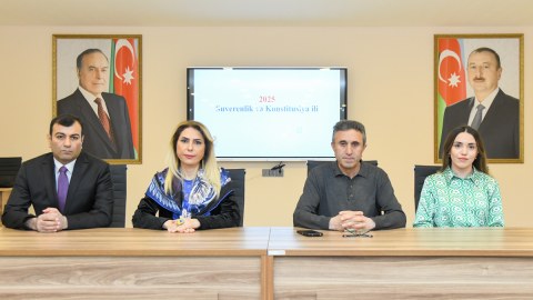 BMU-da praktik seminar keçirilib - FOTO