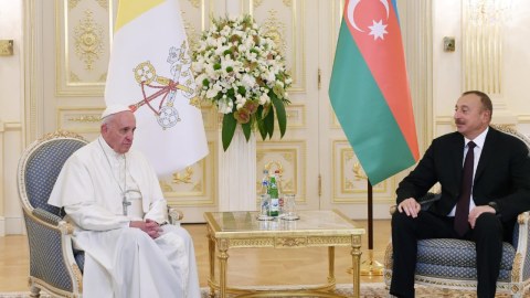 Prezident Roma Papasının ölümü ilə bağlı&nbsp;başsağlığı verdi