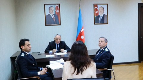 Kamran Əliyev Sabunçuda qəbul keçirdi