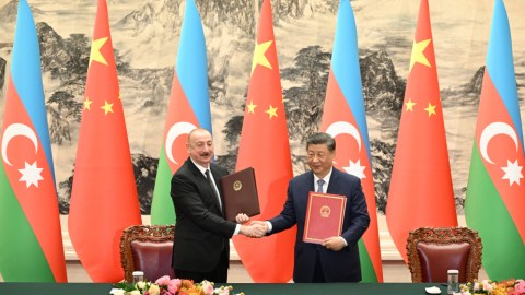 Azərbaycanla Çin arasında&nbsp;Birgə Bəyanat imzalandı