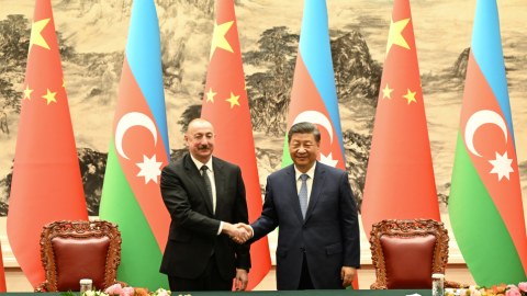 İlham Əliyev Çin liderini Azərbaycana dəvət etdi