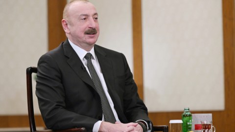 İlham Əliyev Çin kanalına müsahibə verib