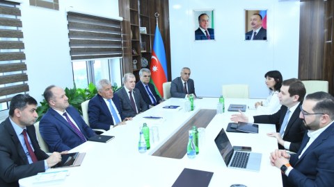 BMU ilə İRİA arasında əməkdaşlıq müzakirəsi - FOTOLAR