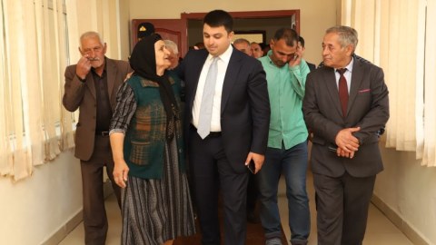 Neftçalanın icra başçısı səyyar görüş keçirdi - FOTOLAR