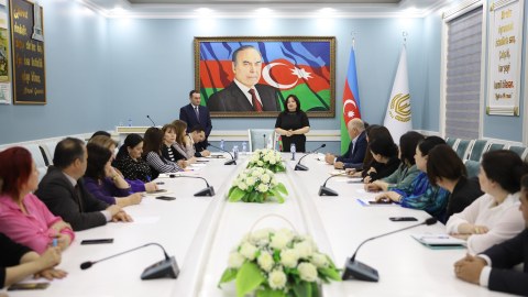 Gəncə Dövlət Universitetində təlim - FOTO