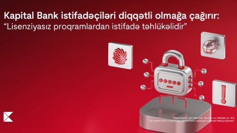 Kapital Bankdan istifadəçilərinə çağırış