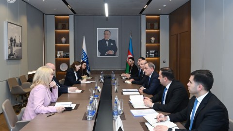 Bayramovla Sinirlioğlu arasında geniş tərkibli görüş - FOTO