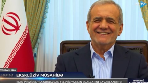 Bir-birimizə çox kömək edə bilərik - Pezeşkian