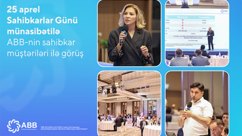 ABB Sahibkarlar Gününü müştəriləri ilə qeyd etdi