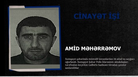 Su sayğaclarını oğurlayanlar saxlanıldı - VİDEO