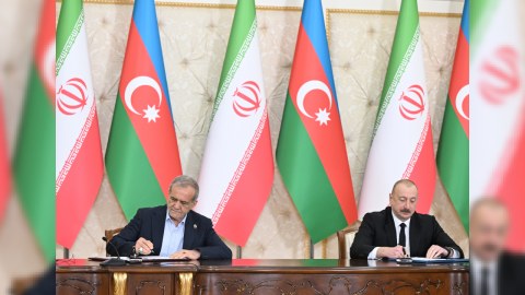 Azərbaycanla İran arasında sənədlər imzalandı