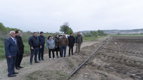Ağalı sakinlərinə əkin torpaqları verildi - ŞƏRTLƏR