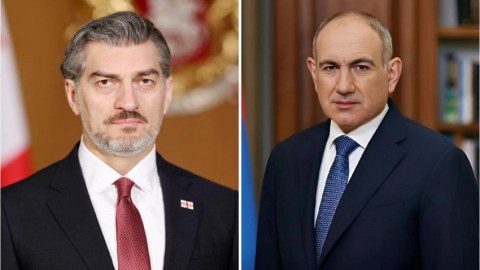 Gürcüstan Prezidenti Paşinyanla görüşüb
