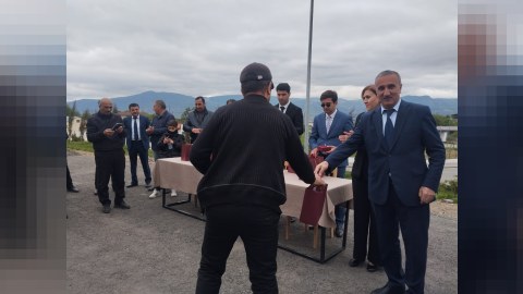 Ballıcada 15 ailəyə mənzillərin açarları verildi - FOTO&nbsp;