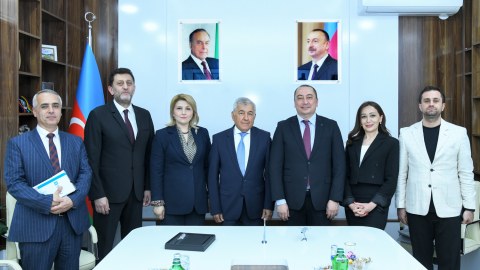 “ROKETSAN” şirkətinin nümayəndələri BMU-da - FOTO