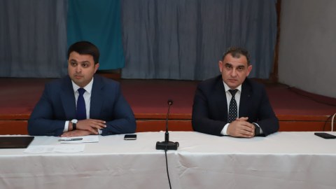 Neftçalanın icra başçısı səyyar görüş keçirib - FOTO