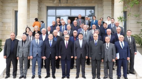 Neftçala Rayon Ağsaqqallar Şurasının illik hesabat yığıncağı - FOTOLAR