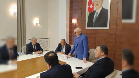 Xızı və Siyəzən ağsaqqalları Tahir Süleymanovun rəhbərliyində toplaşdı - FOTO