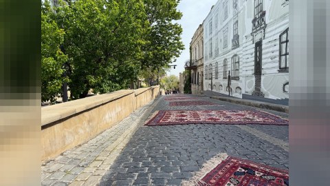 İçərişəhərdə xalça festivalı - FOTOREPORTAJ
