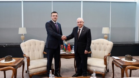 Azərbaycanlı nazir müavini Yaşar Gülərin qəbulunda