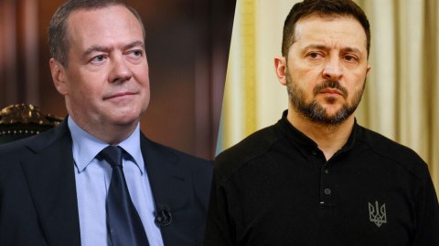 Medvedev Zelenskini TƏHQİR ETDİ