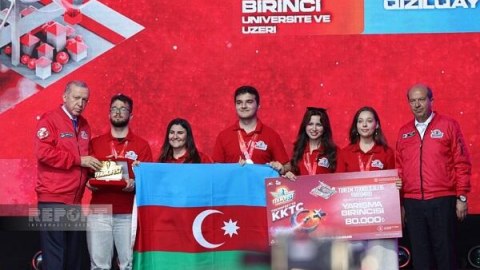 Azərbaycan komandası birinci oldu, Ərdoğan mükafat verdi