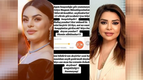 Muğam müsabiqəsində nə baş verib? - Xalq artistindən iddialara&nbsp;CAVAB