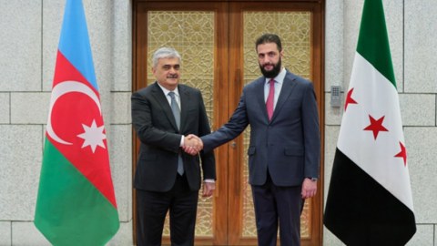 Samir Şərifov Suriya Prezidenti ilə GÖRÜŞDÜ