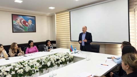 Universitet müəllimləri Bakı Beynəlxalq Multikulturalizm Mərkəzində...